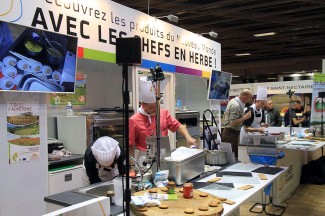 Salon International de l'agriculture.<br>Région Auvergne Rhône Alpes.<br>Mettre en avant les produits du terroir avec des écoles de la région.